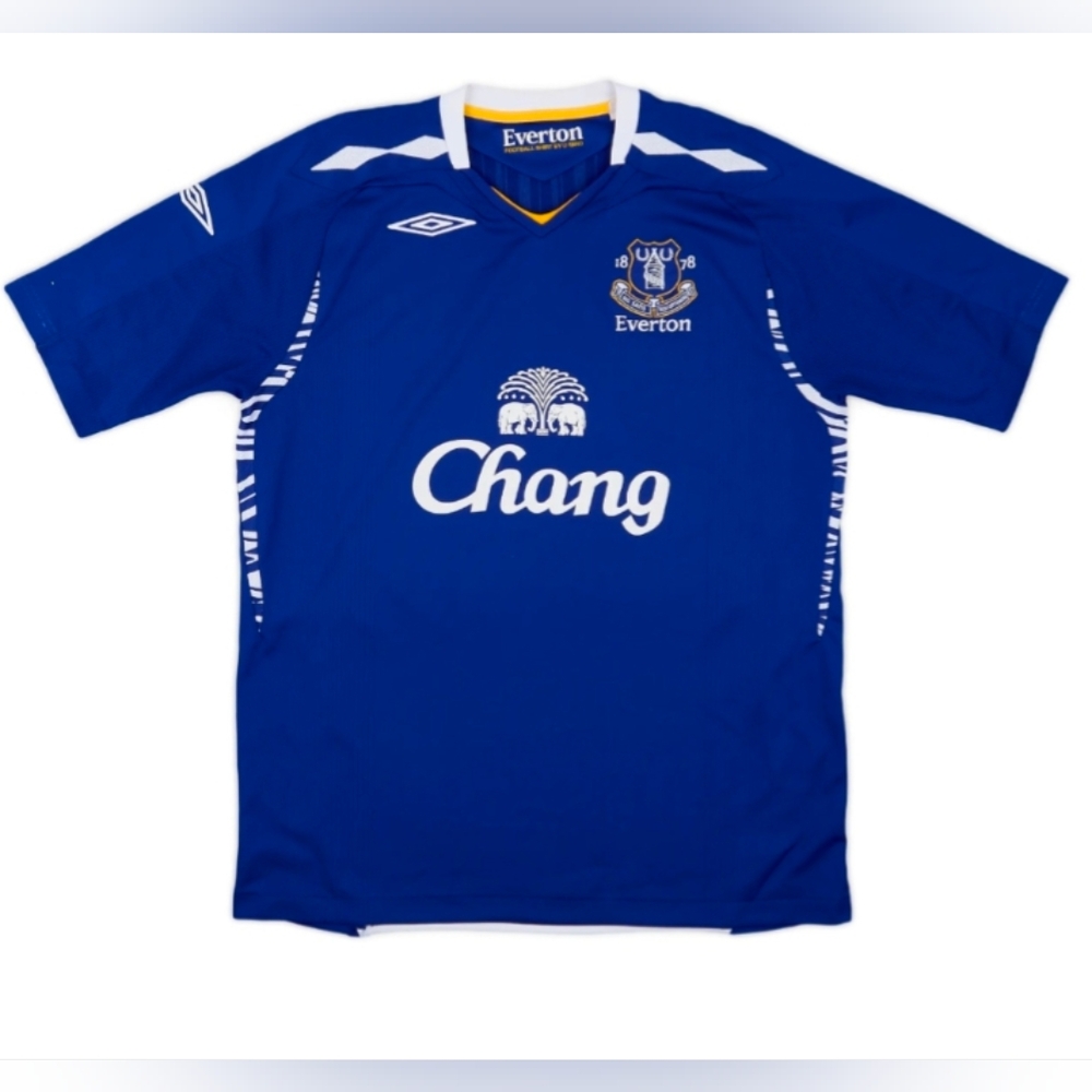 NWOT | Umbro | 2007-08 Everton FC Home Jersey | Blue | S